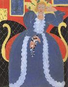 Henri Matisse Lady in Blue (mk35) oil painting artist